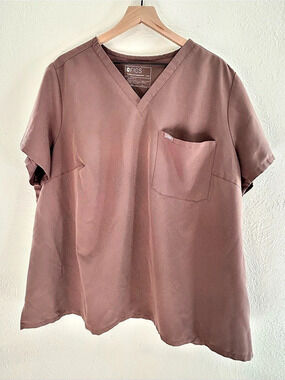 FIGS Technical Collection 4XL Short Sleeve V-Neck Scrub Top Healthcare Medical